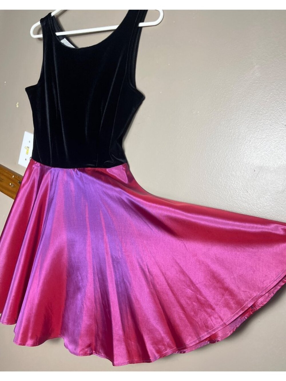 Byer CA Skater Dress 80s Electric 90s Grunge Y2k Party Prom Whimsigoth Junior 11 - Picture 2 of 10